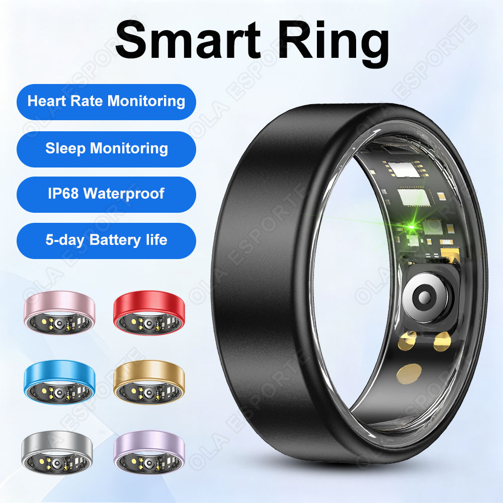 Blood Oxygen Monitor - 2026 New Smart Ring with Charging