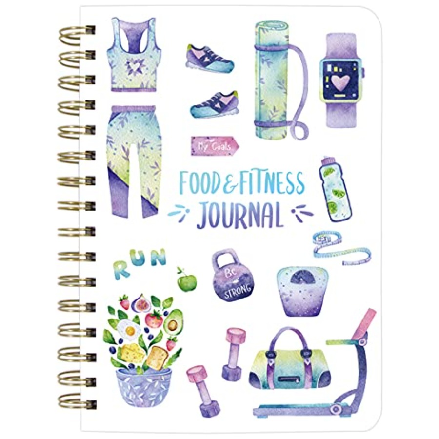 Health Wellness Planner - Food and Fitness Meal Workout Journal