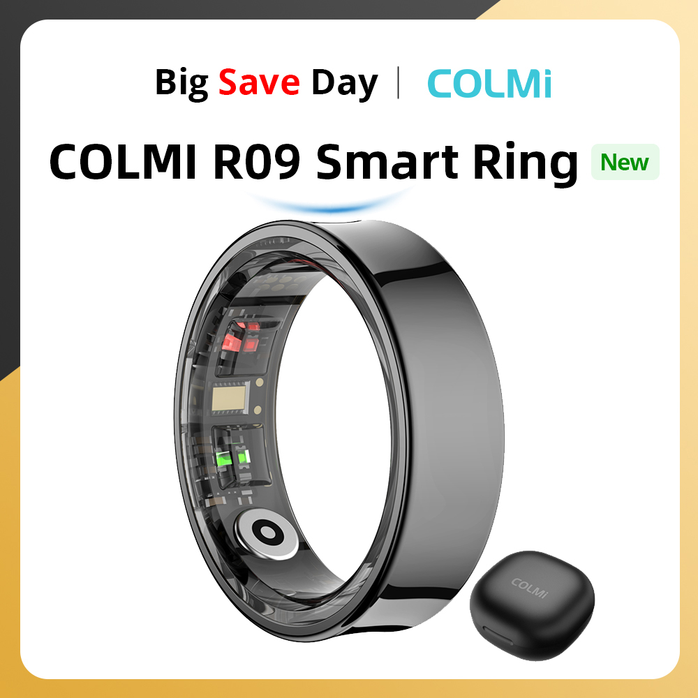 2024 COLMI R09 Smart Ring Men  - Blood Oxygen Monitor reseña y precio