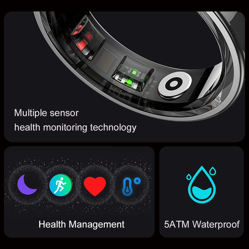 2024 COLMI R09 Smart Ring Men  - Blood Oxygen Monitor reseña y precio