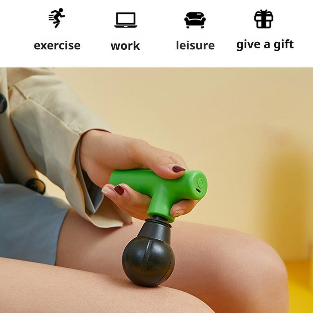 Portable Mini Massage Gun, Han - Health Wellness And Fitness reseña y precio
