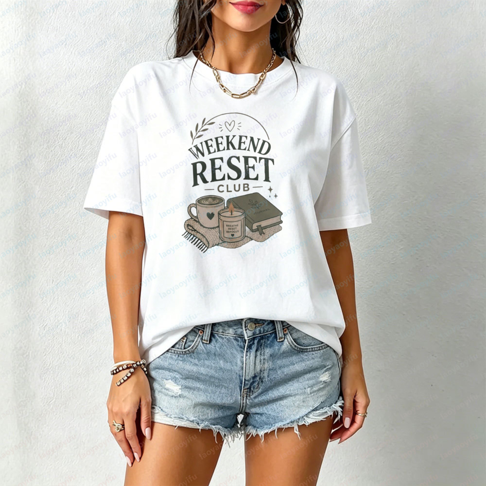 Weekend Reset Club T-Shirt Sel - Your Health Wellness reseña y precio