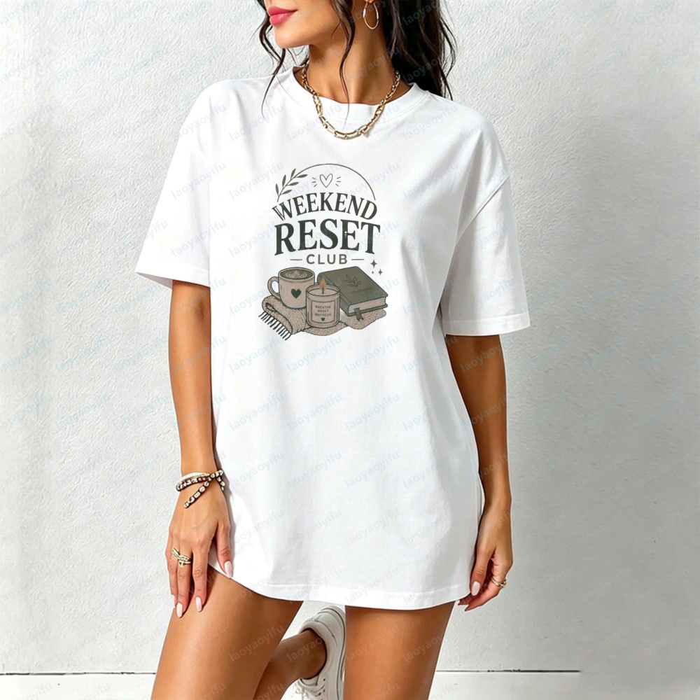 Weekend Reset Club T-Shirt Sel - Your Health Wellness reseña y precio