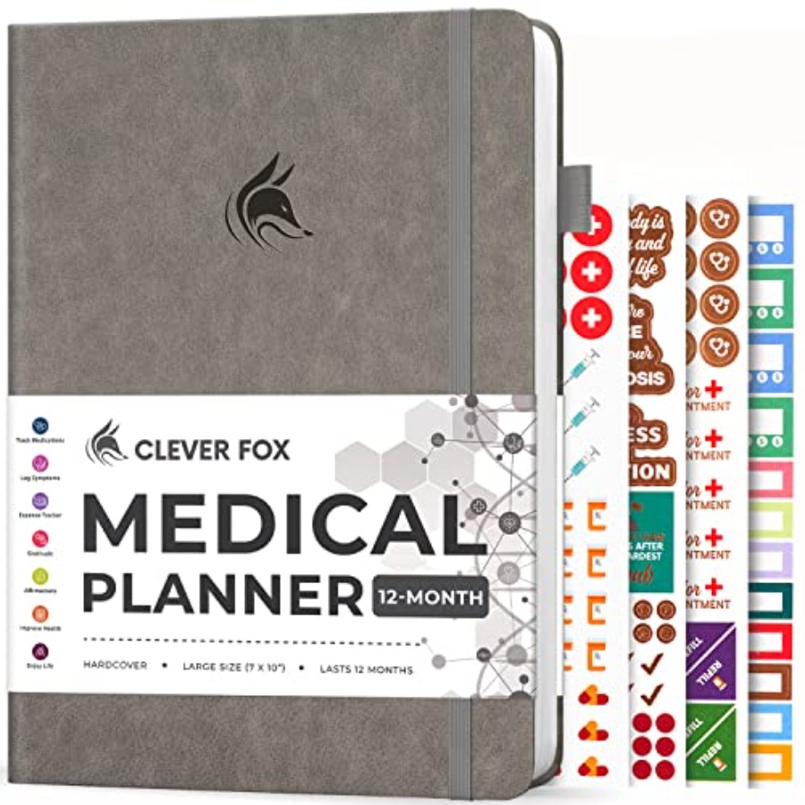 Large Medical Planner 12-Month - Health Wellness Planner reseña y precio