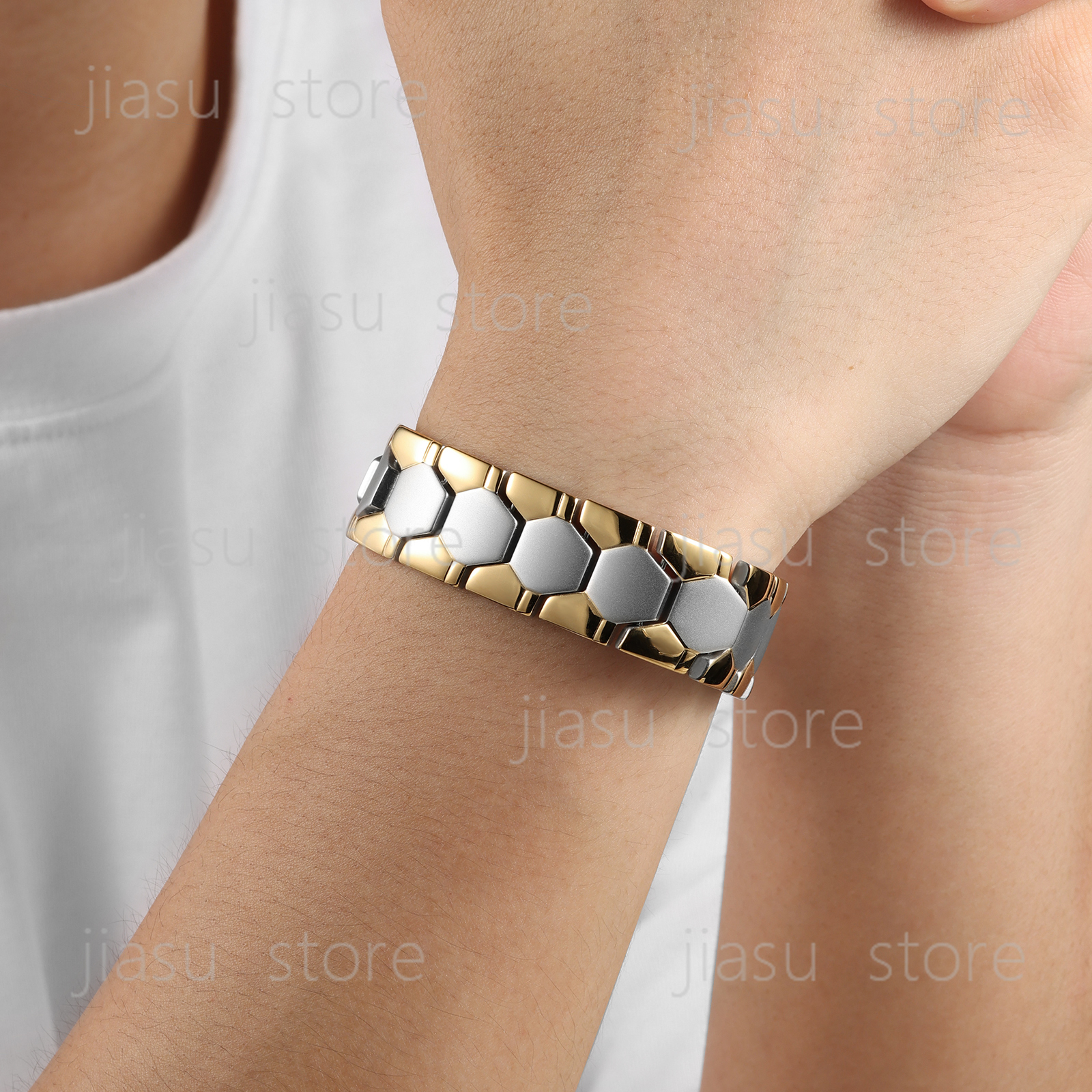 Fashionable Magnetic Therapy B - Health Wellness Bracelet reseña y precio
