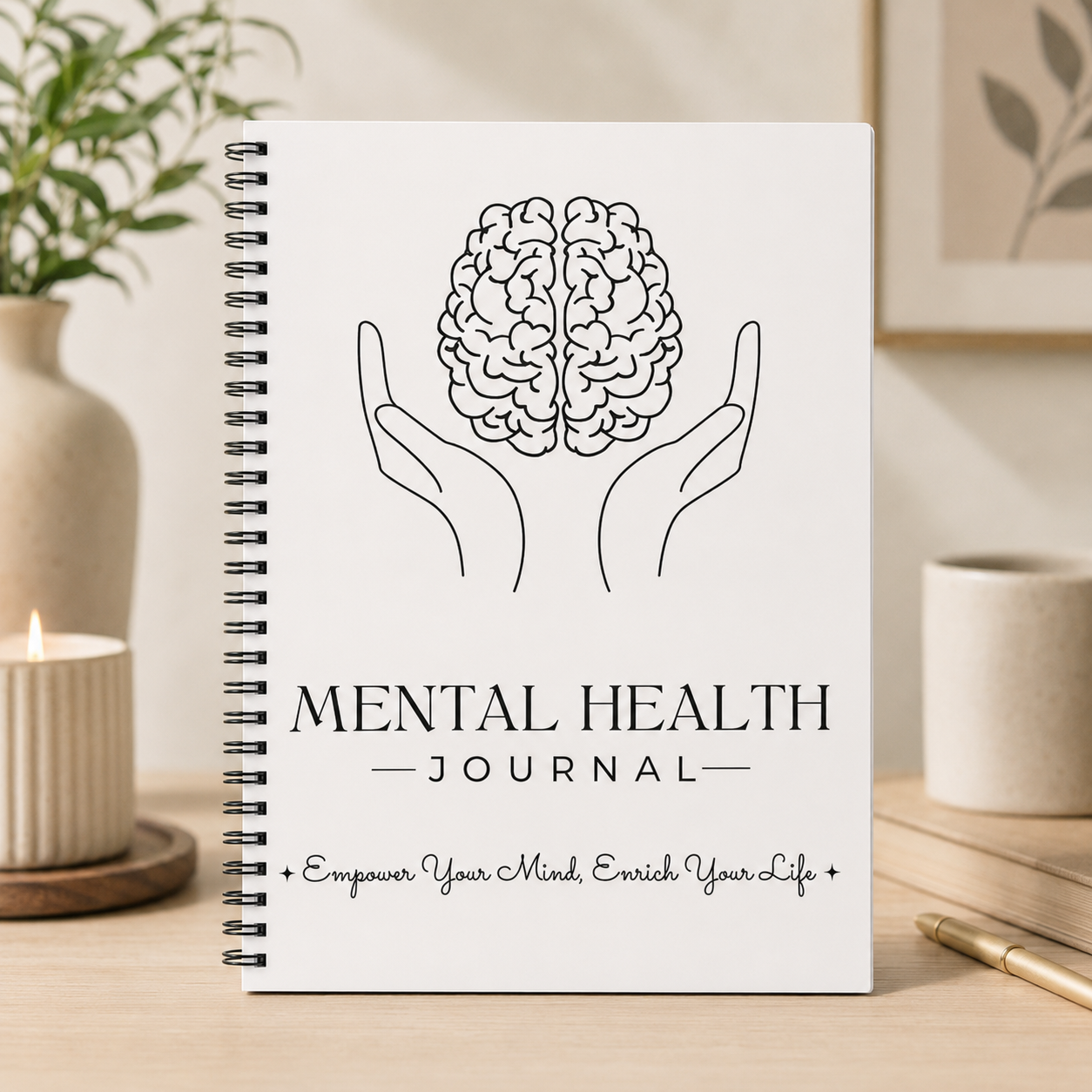 Mental Health Journal Bundle S - Health Wellness Planner reseña y precio