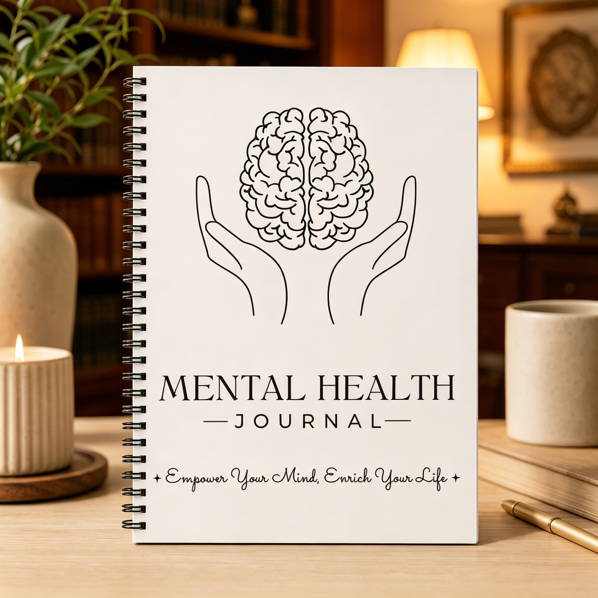 Mental Health Journal Bundle S - Health Wellness Planner reseña y precio