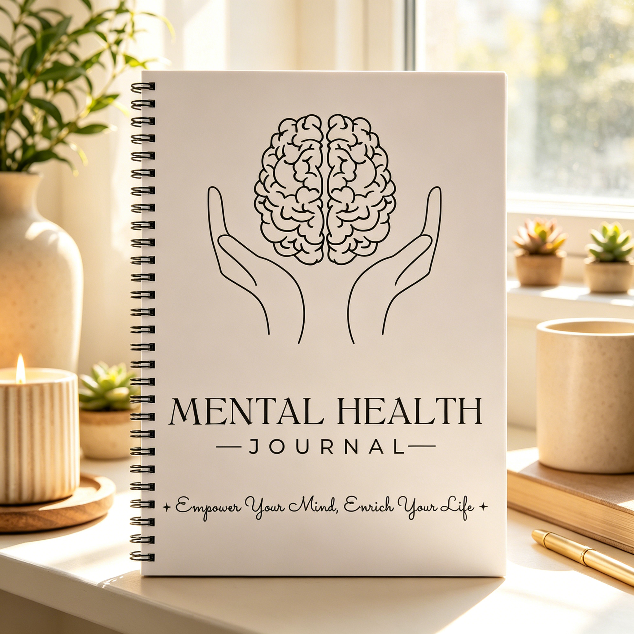 Mental Health Journal Bundle S - Health Wellness Planner reseña y precio