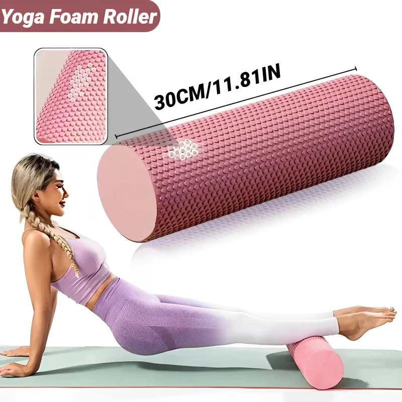 Hexagonal EVA Foam Yoga Roller - Health Wellness And Fitness reseña y precio