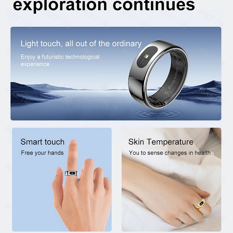 Ring R08 Qring Women's Men Mes - Blood Oxygen Monitor reseña y precio