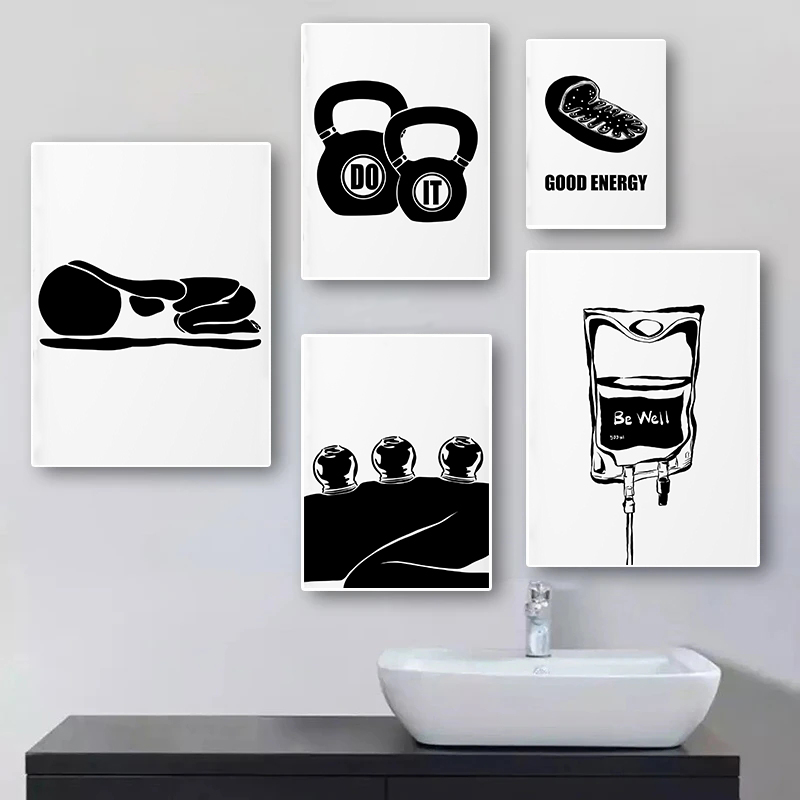 Therapy Mental Health Minimali - Health Wellness Poster reseña y precio