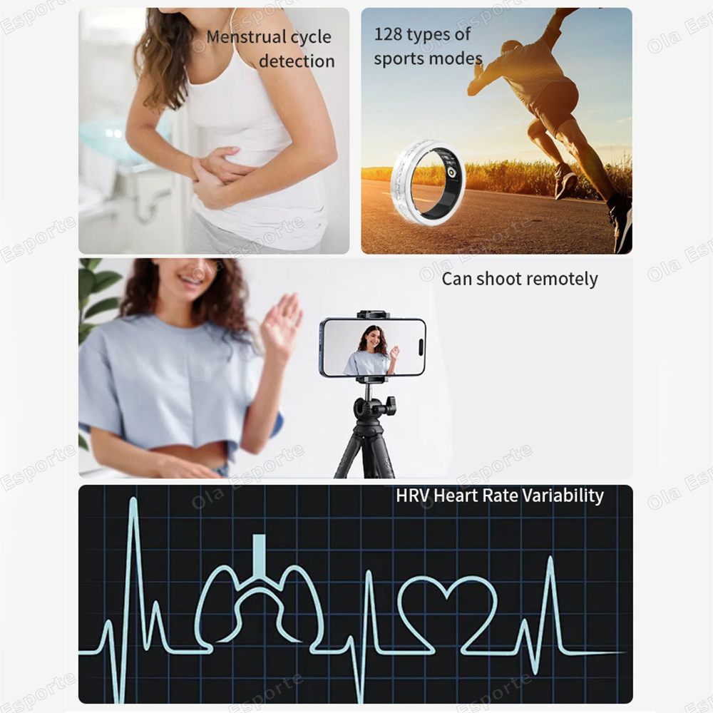2026 New Smart Ring Lady Heart - Blood Oxygen Monitor reseña y precio