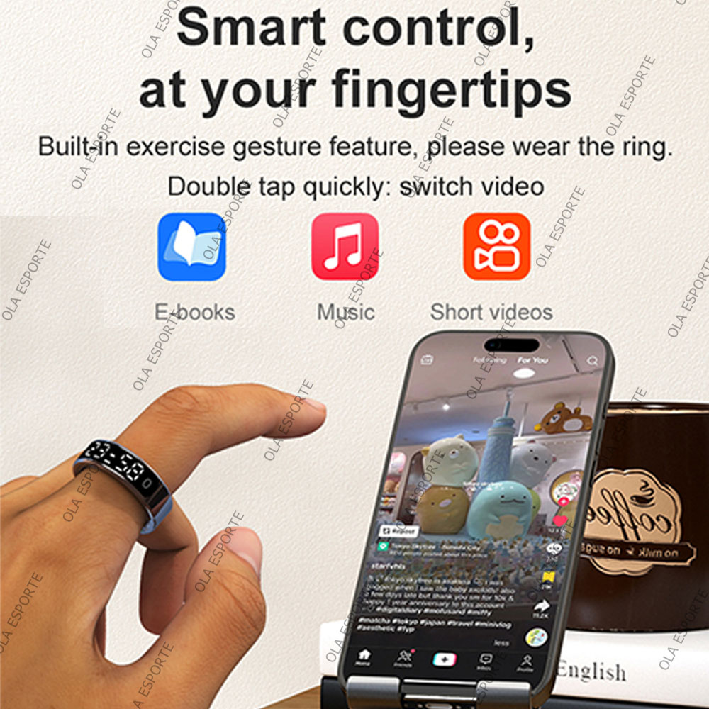 2026 New Smart Ring Display Sc - Blood Oxygen Monitor reseña y precio