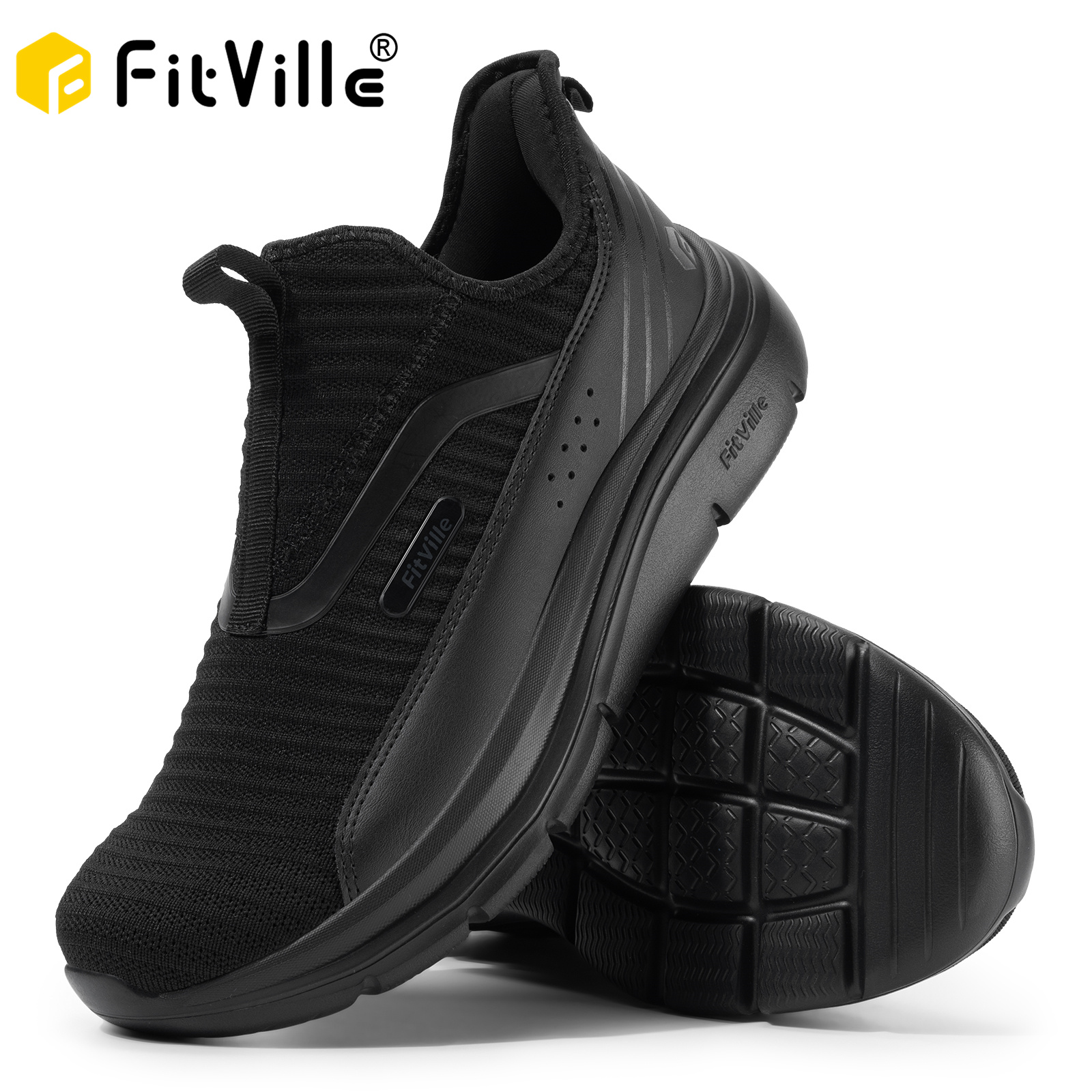 Fitville Wide Men's Shoes Fitn - Health Wellness And Fitness reseña y precio