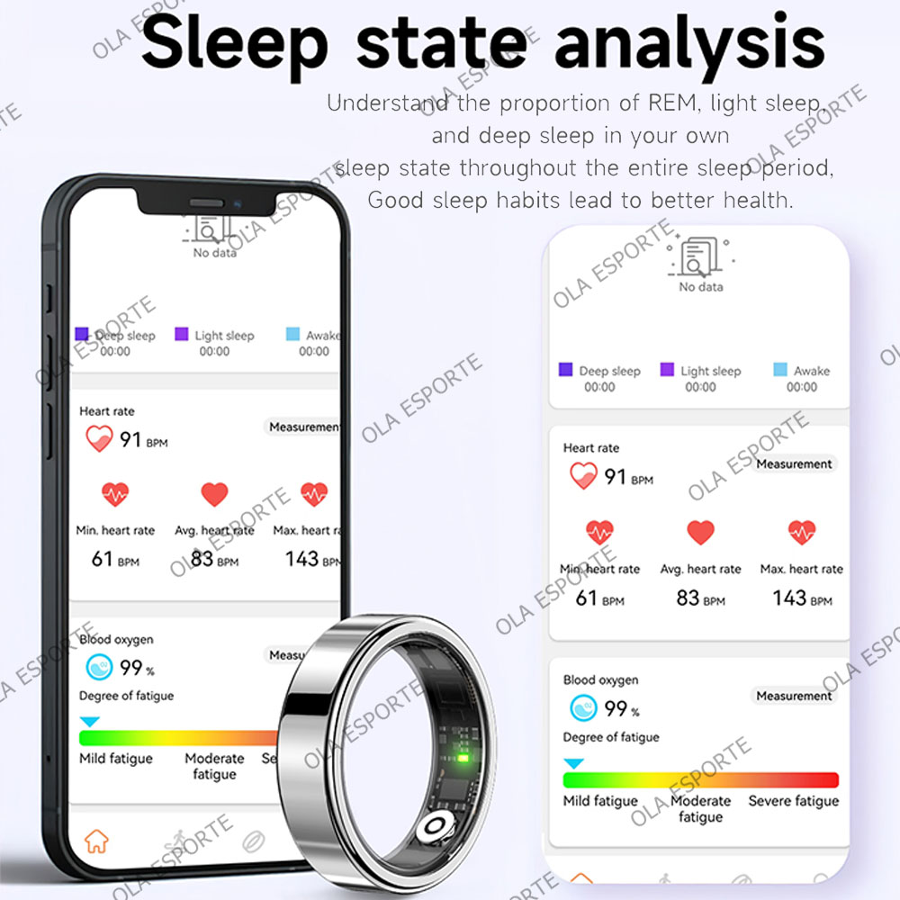 2026 New Smart Ring Heart Rate - Blood Oxygen Monitor reseña y precio