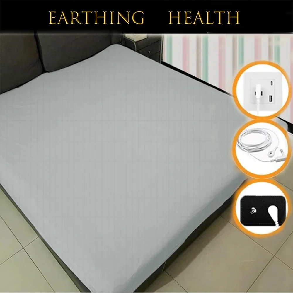 Earthing Bed Sheet Flat Sheet  - Health Wellness Uk reseña y precio