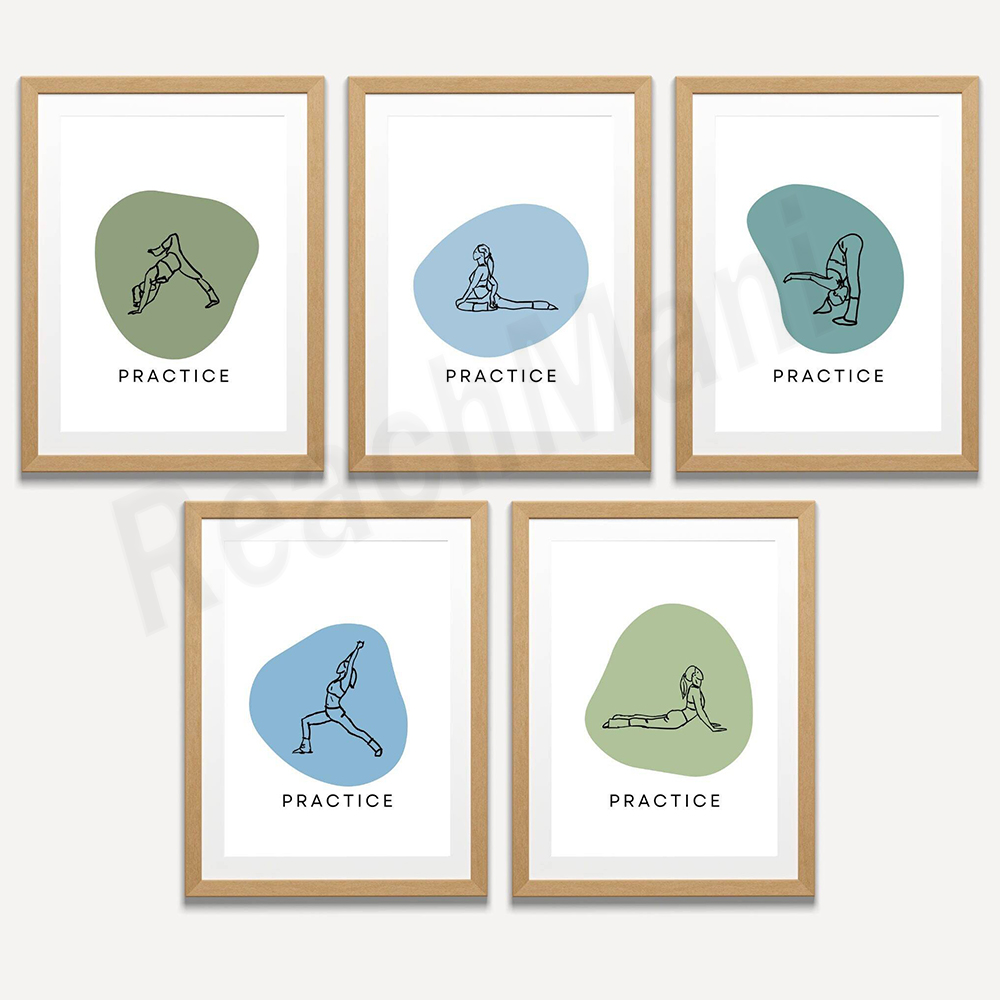 Safe Space Mindfulness Poster  - Health Wellness Poster reseña y precio