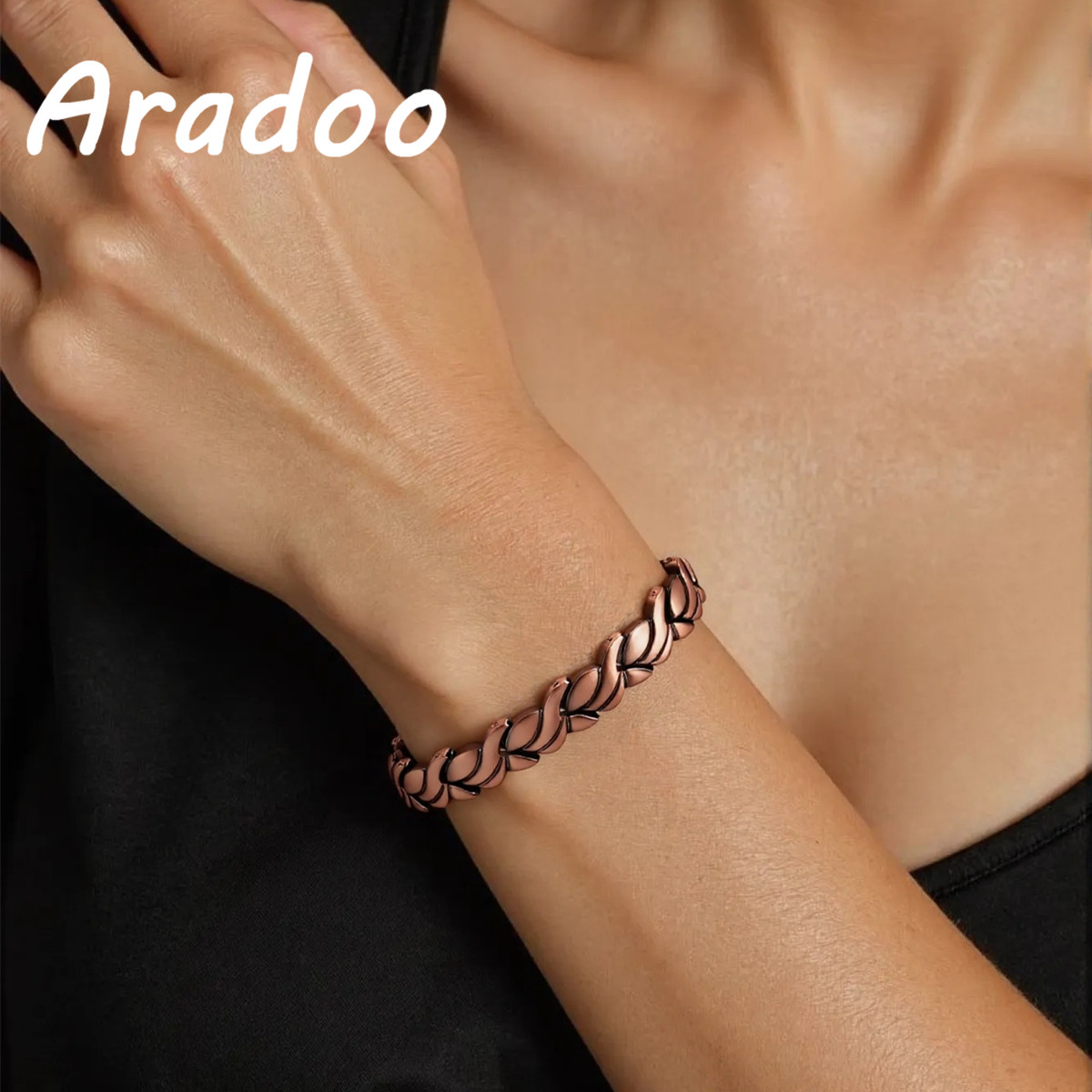 ARADOO Pure Copper Magnetic Br - Health Wellness Bracelet reseña y precio
