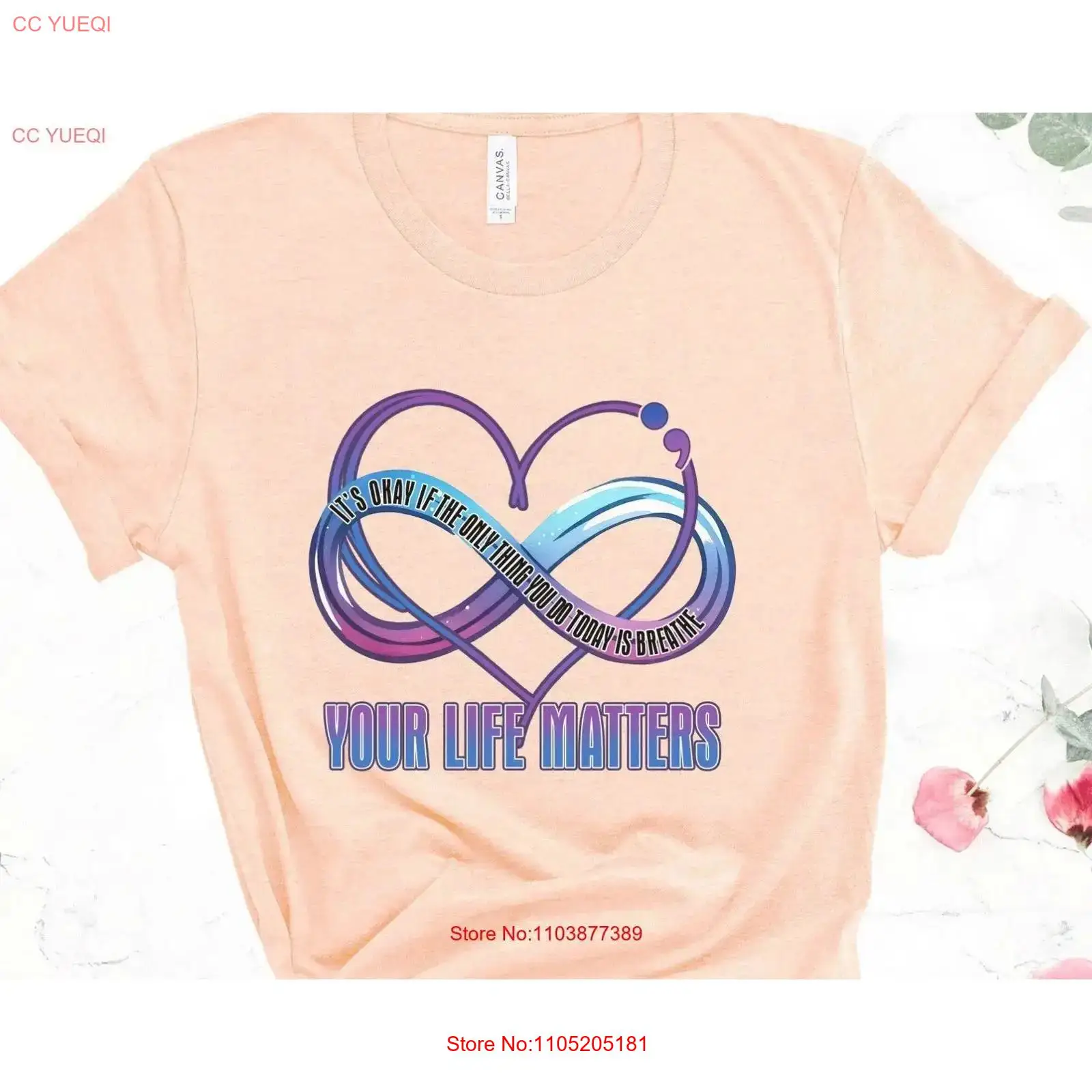 Mental Health T Shirt It's Oka - Your Health Wellness reseña y precio