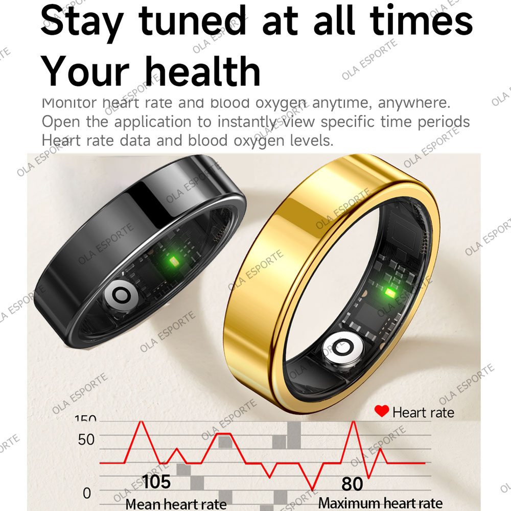 2026 New Smart Ring Heart Rate - Blood Oxygen Monitor reseña y precio