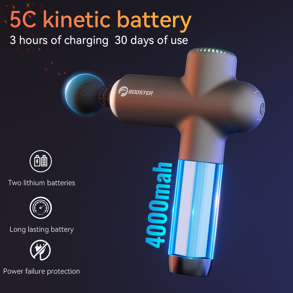 Booster Massage Gun Electric N - Health Wellness And Fitness reseña y precio