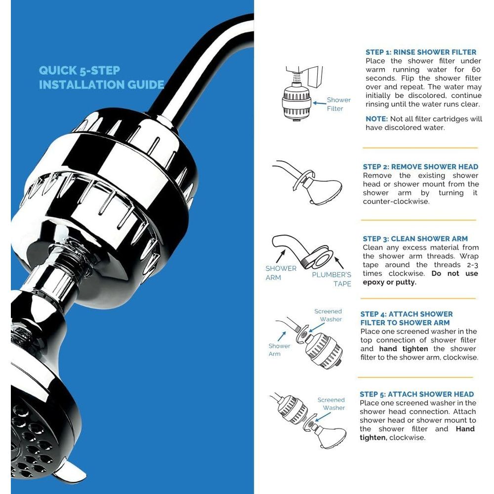 High Output AquaBliss Shower F - Health & Wellness Resources reseña y precio