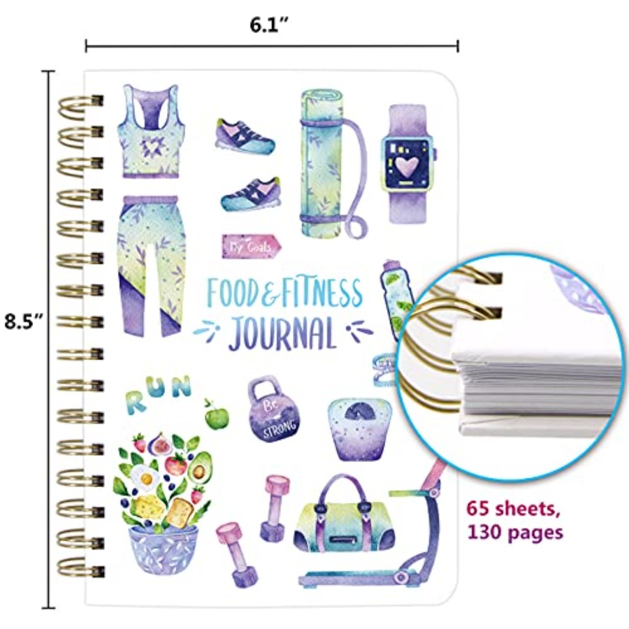 Food and Fitness Meal Workout  - Health Wellness Planner reseña y precio