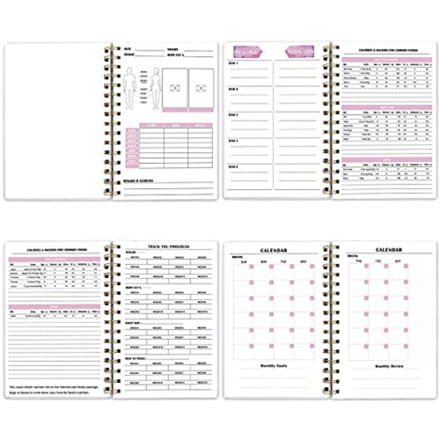Food and Fitness Meal Workout  - Health Wellness Planner reseña y precio
