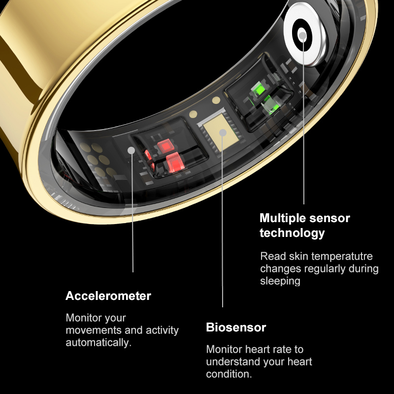 R09 Smart Ring Men Women with  - Blood Oxygen Monitor reseña y precio