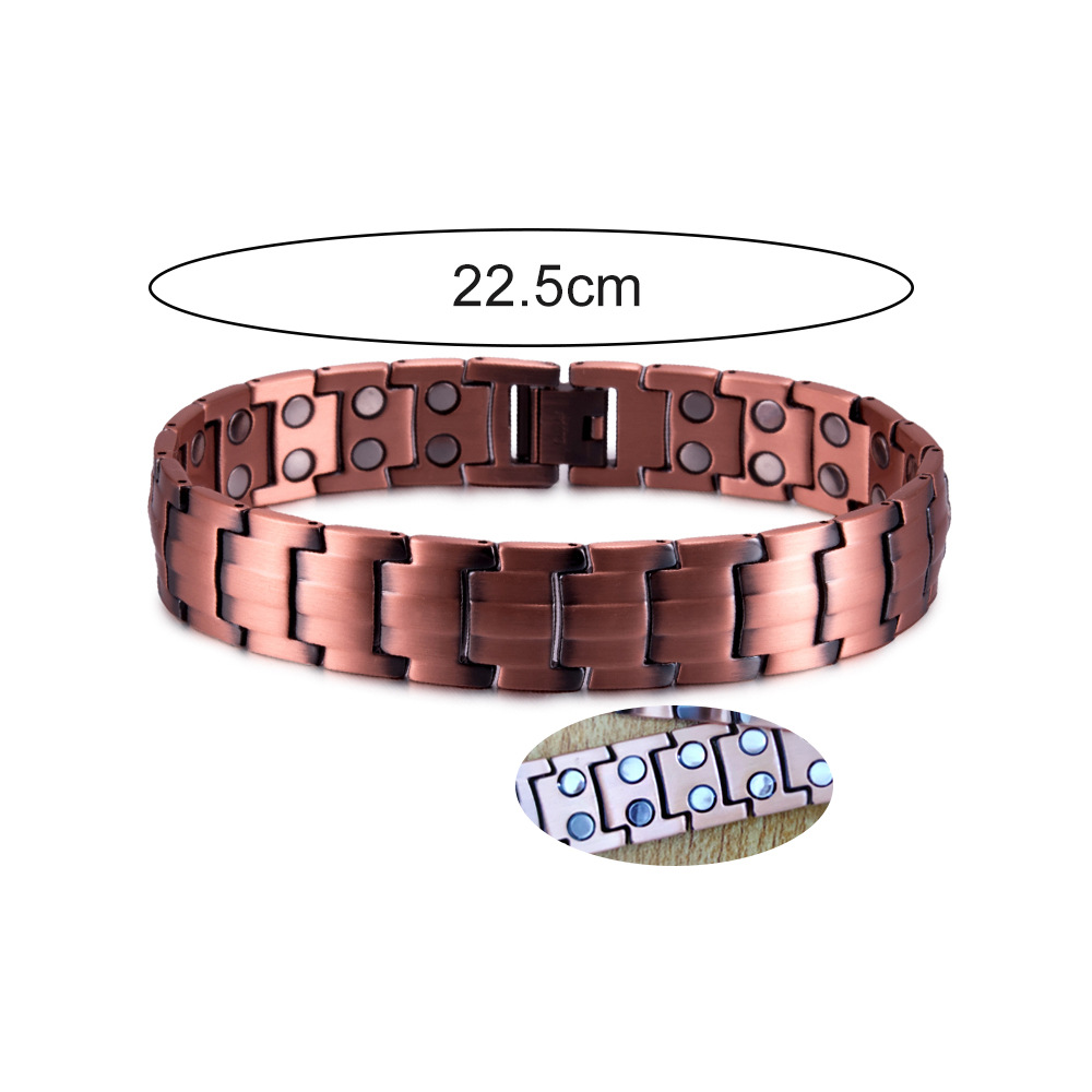 Premium Red Copper Magnetic Th - Health Wellness Bracelet reseña y precio