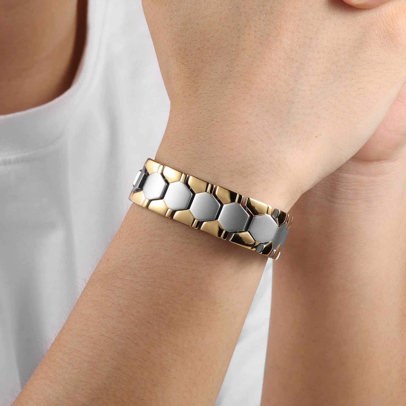 Fashionable Strength Magneitc  - Health Wellness Bracelet reseña y precio