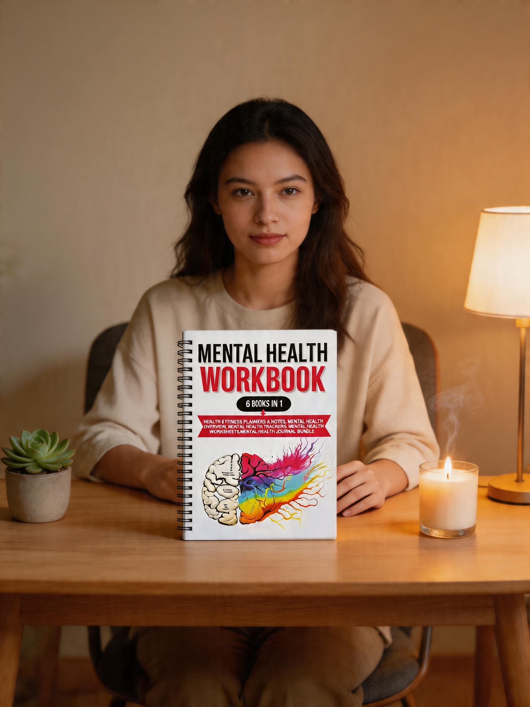 1pcs Mental Health Workbook &  - Health Wellness Planner reseña y precio