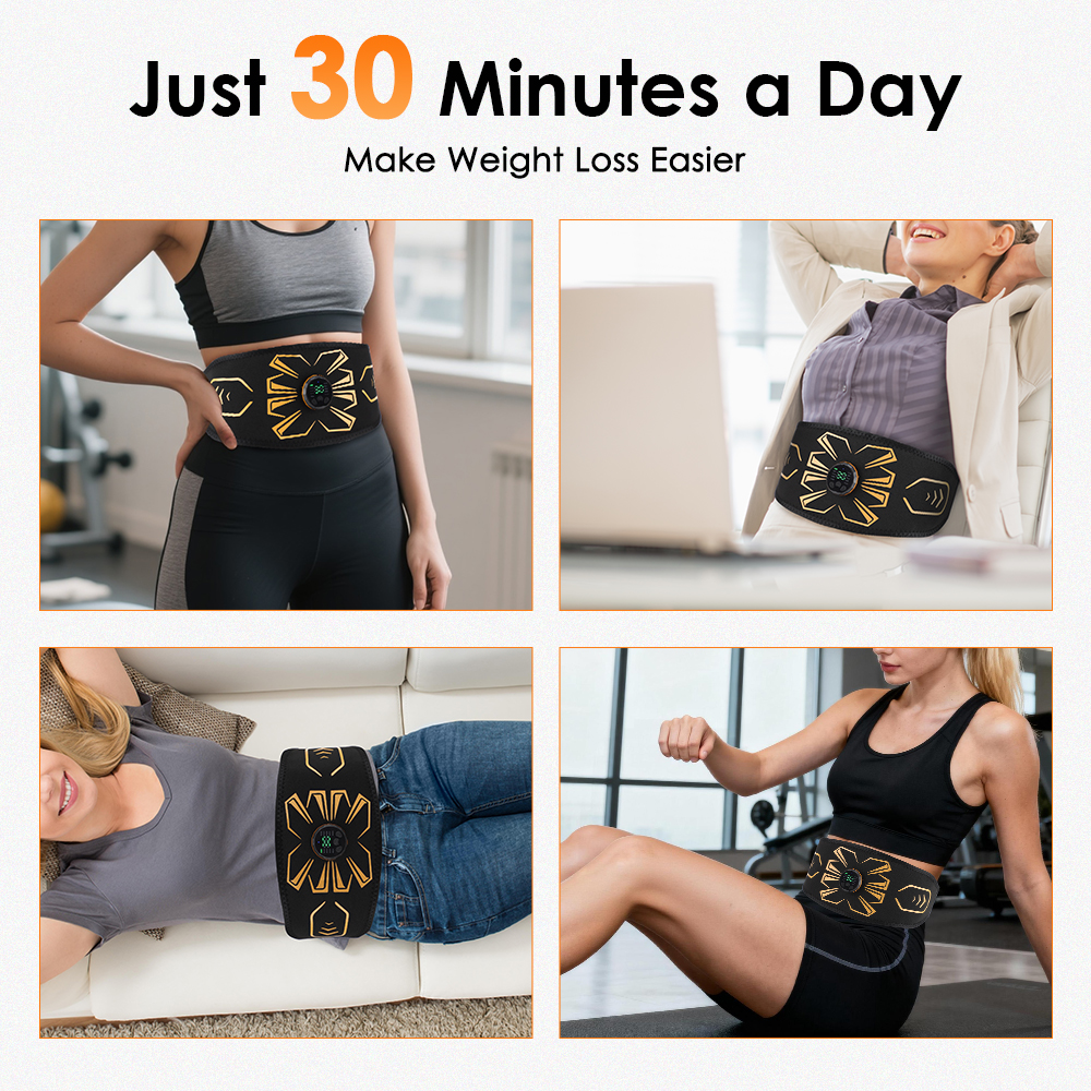 Abdominal Massager Waist Belt  - Health Wellness And Fitness reseña y precio
