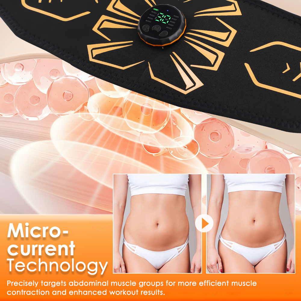 Abdominal Massager Waist Belt  - Health Wellness And Fitness reseña y precio