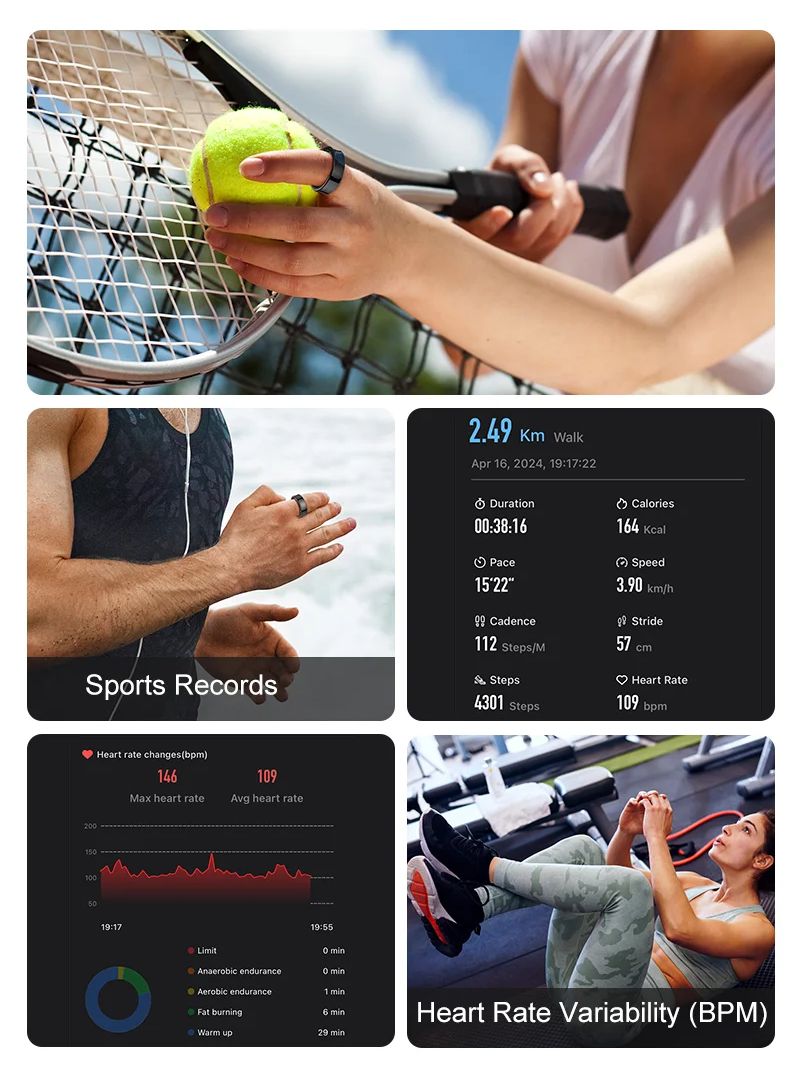 New Smart Ring R09 Health Moni - Blood Oxygen Monitor reseña y precio