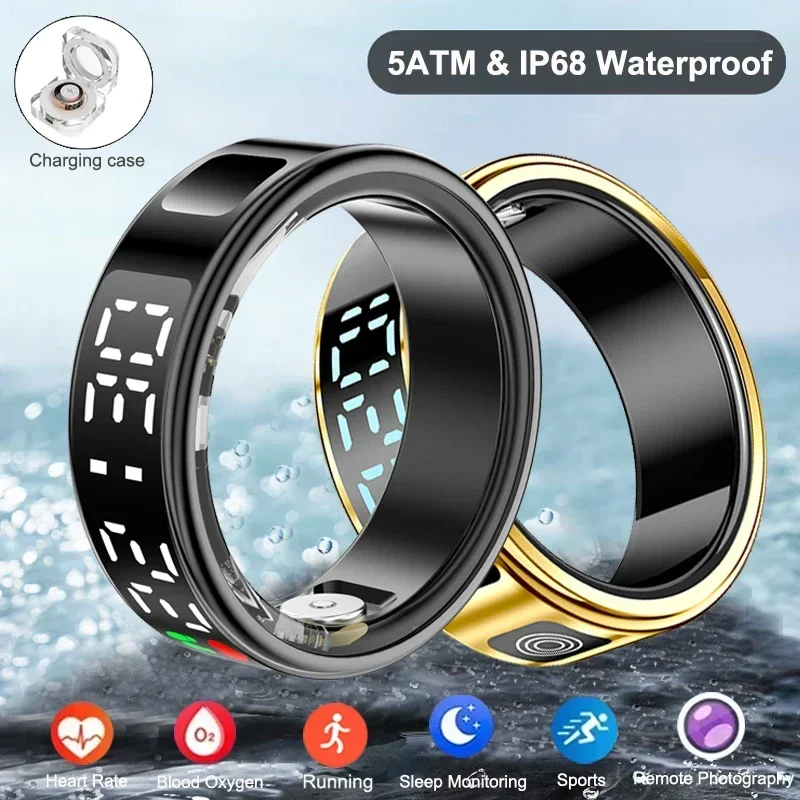 Smart Ring For Men Women Multi - Blood Oxygen Monitor reseña y precio