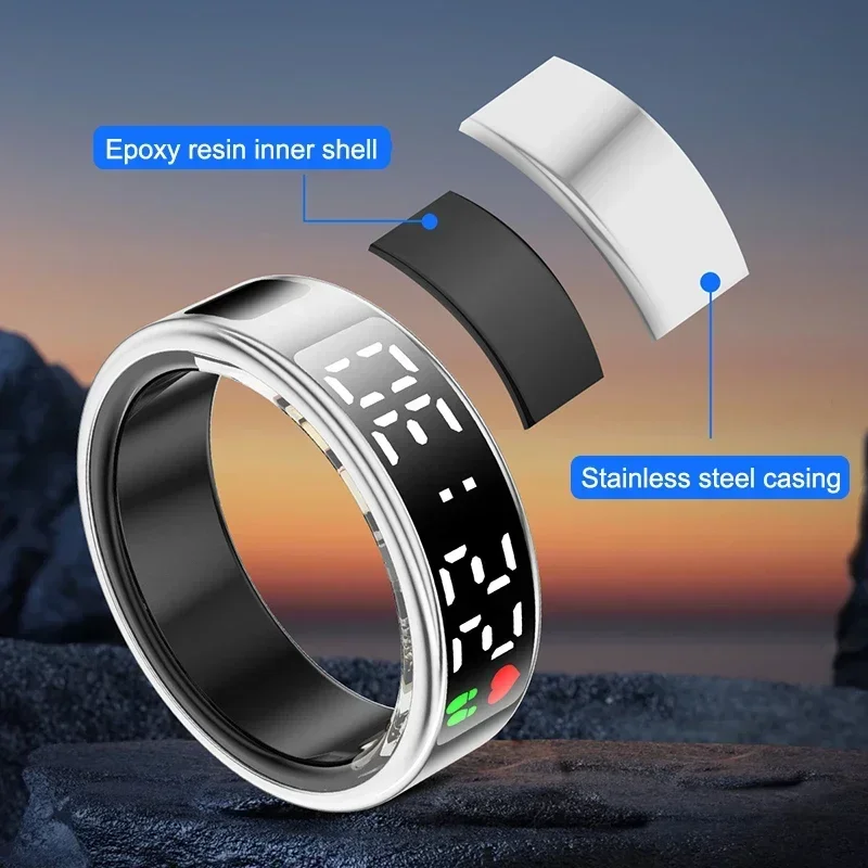 Smart Ring For Men Women Multi - Blood Oxygen Monitor reseña y precio