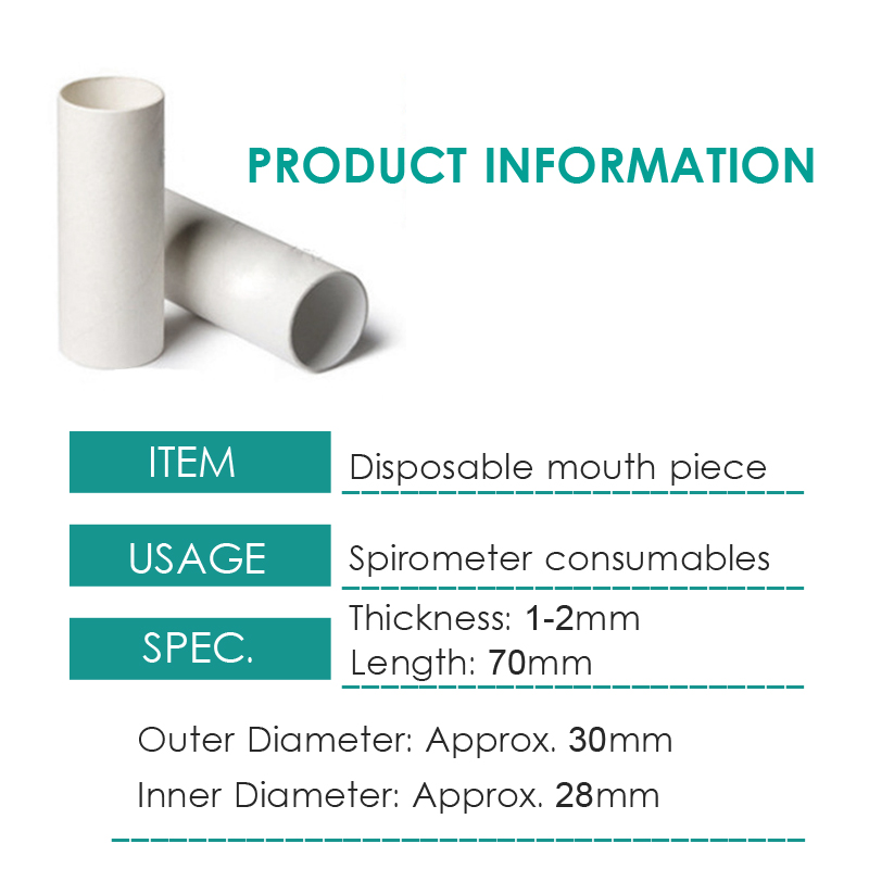 1 Box Disposable Paper Mouth T - Health Wellness Planner reseña y precio